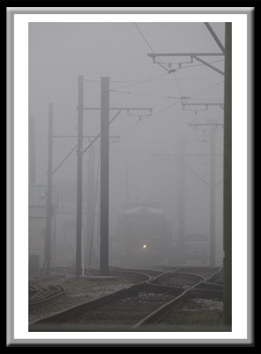 Trolley in Fog #273